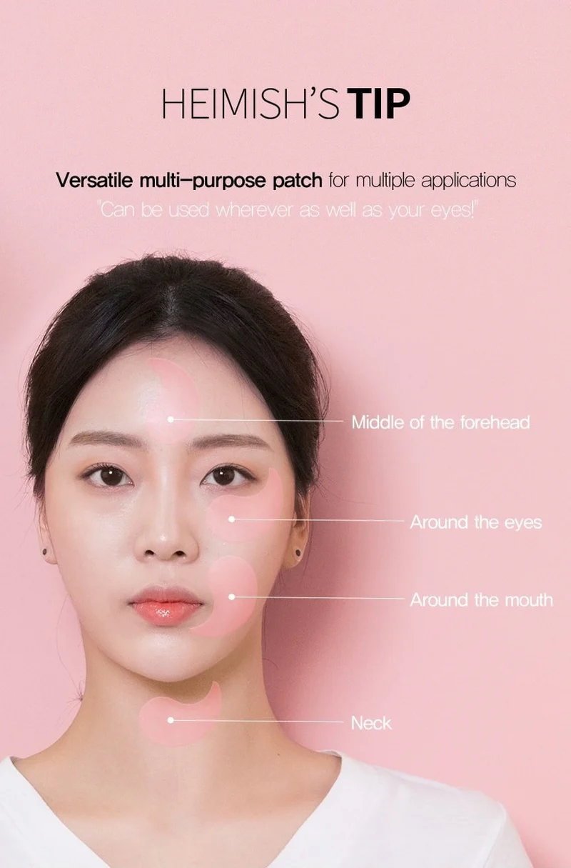 Heimish - Bulgarian Rose Water Hydrogel Eye Patch 60Pcs